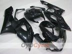 Kit de carénage injecté pour GSX R1000 05-06 - Noir - Style d'usine #OYO87902030