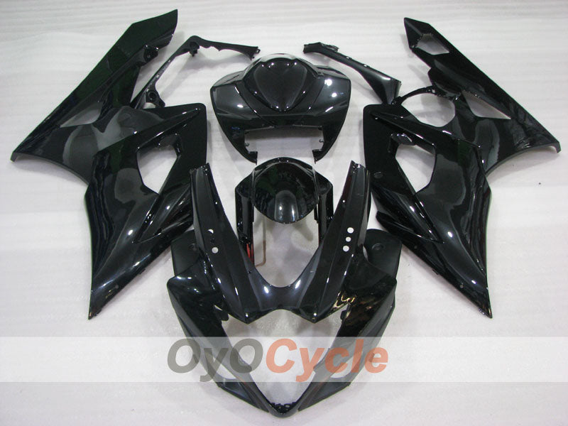 Kit de carénage injecté pour GSX R1000 05-06 - Noir - Style d'usine #OYO87902030