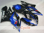 Kit de carénage injecté pour GSX R1000 05-06 - Bleu, Noir - Style usine #OYO87902033