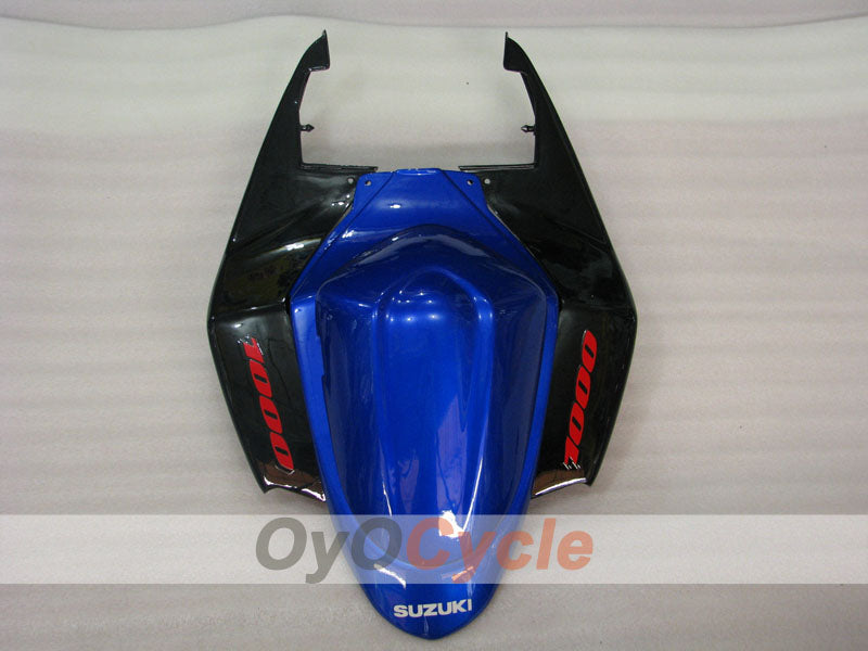 Kit de carénage injecté pour GSX R1000 05-06 - Bleu, Noir - Style usine #OYO87902033
