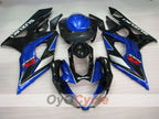 Kit de carénage injecté pour GSX R1000 05-06 - Bleu, Noir - Style usine #OYO87902033