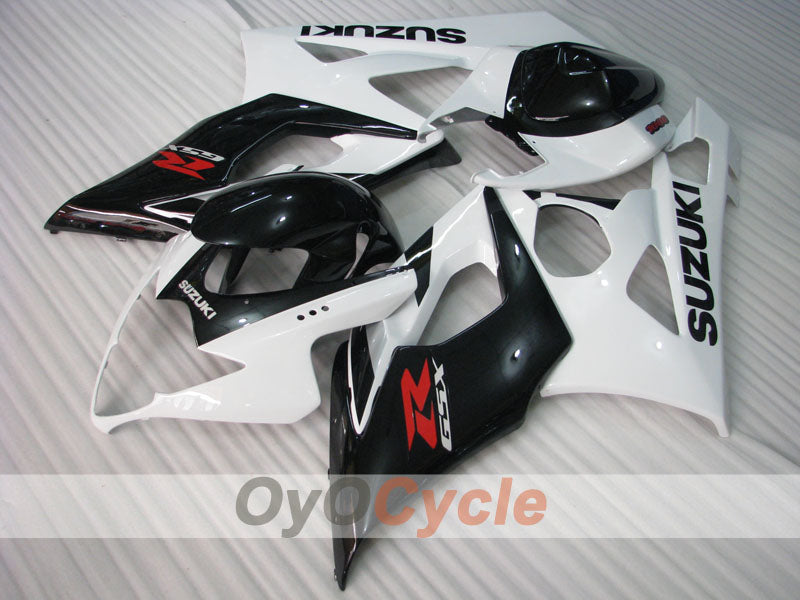 Kit de carénage injecté pour GSX R1000 05-06 - Blanc, Noir - Style usine #OYO87902037 Image secondaire du produit