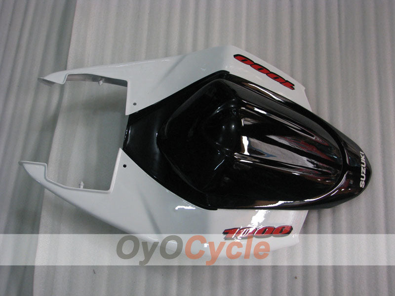 Kit de carénage injecté pour GSX R1000 05-06 - Blanc, Noir - Style usine #OYO87902037