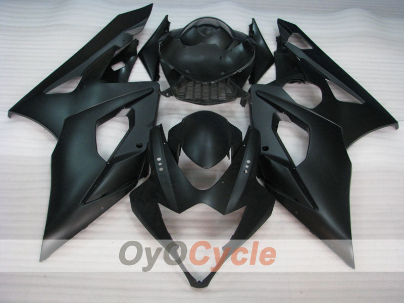 Kit de carénage injecté pour GSX R1000 05-06 - Noir, Mat - Style usine #OYO87902039