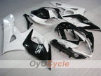 Kit de carénage injecté pour GSX R1000 05-06 - Blanc, Noir - Style usine #OYO87902040