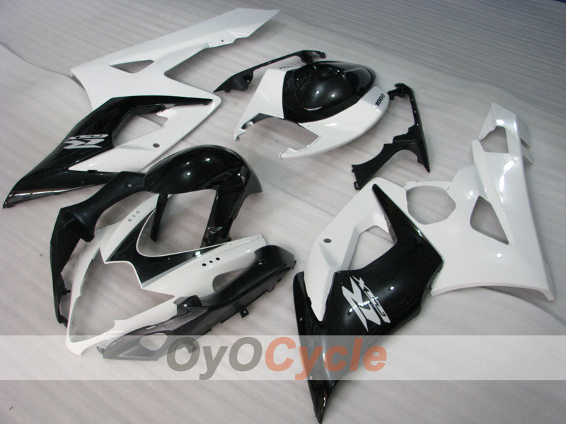 Kit de carénage injecté pour GSX R1000 05-06 - Blanc, Noir - Style usine #OYO87902040 Image secondaire du produit