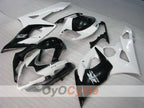 Kit de carénage injecté pour GSX R1000 05-06 - Blanc, Noir - Style usine #OYO87902040