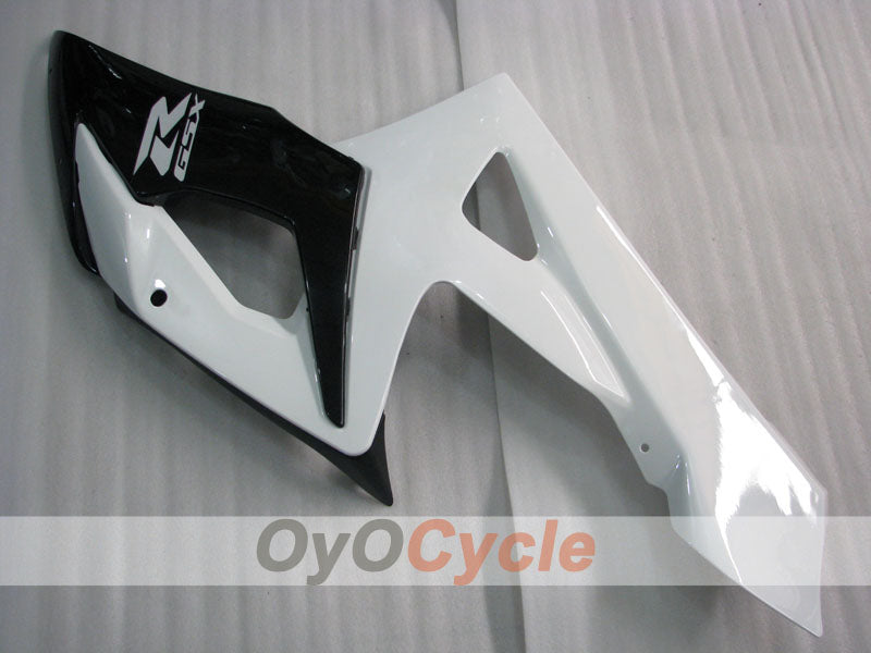 Kit de carénage injecté pour GSX R1000 05-06 - Blanc, Noir - Style usine #OYO87902040