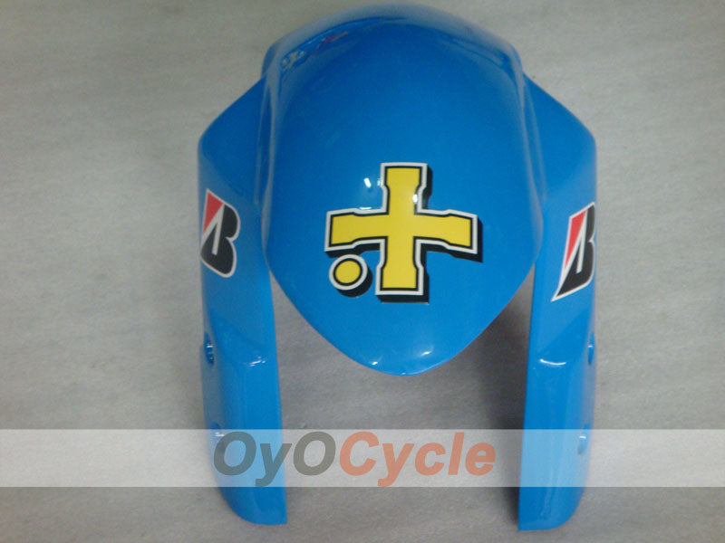 Kit de carénage à injection pour GSX R1000 05-06 - Bleu, Noir - MOTUL, Rizla+ #OYO87902057