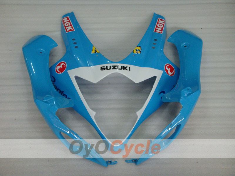 Kit de carénage à injection pour GSX R1000 05-06 - Bleu, Blanc - Rizla+ #OYO87902060