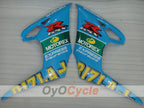 Kit de carénage à injection pour GSX R1000 05-06 - Bleu, Blanc - Rizla+ #OYO87902060