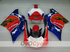 Kit de carénage à injection pour Ducati 748 94-02 - Rouge, Argent - Flamme #OYO87902065