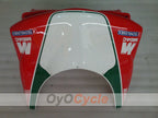 Kit de carénage à injection pour Ducati 748 94-02 - Rouge, Blanc - INFO STRADA #OYO87902068