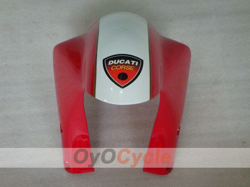 Kit de carénage à injection pour Ducati 748 94-02 - Rouge, Blanc - Performance #OYO87902074