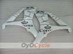 Kit de carénage à injection pour GSX R1000 07-08 - Blanc, Noir - Corona, MOTUL #OYO87902079