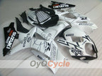 Kit de carénage à injection pour GSX R1000 07-08 - Blanc, Noir - Corona, MOTUL #OYO87902079