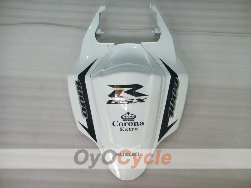 Kit de carénage à injection pour GSX R1000 07-08 - Blanc, Noir - Corona, MOTUL #OYO87902079