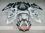 Kit de carénage à injection pour GSX R1000 07-08 - Blanc, Noir - Corona, MOTUL #OYO87902079