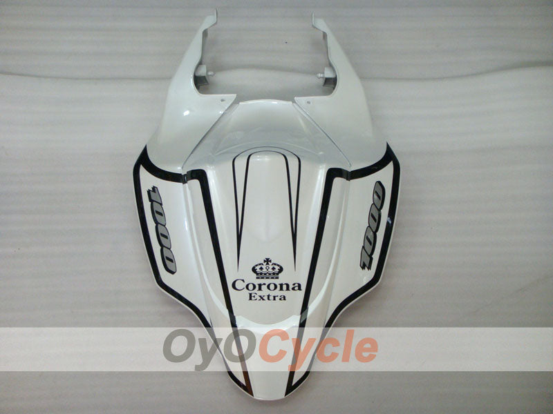 Kit de carénage à injection pour GSX R1000 07-08 - Blanc, Noir - Corona, MOTUL #OYO87902082