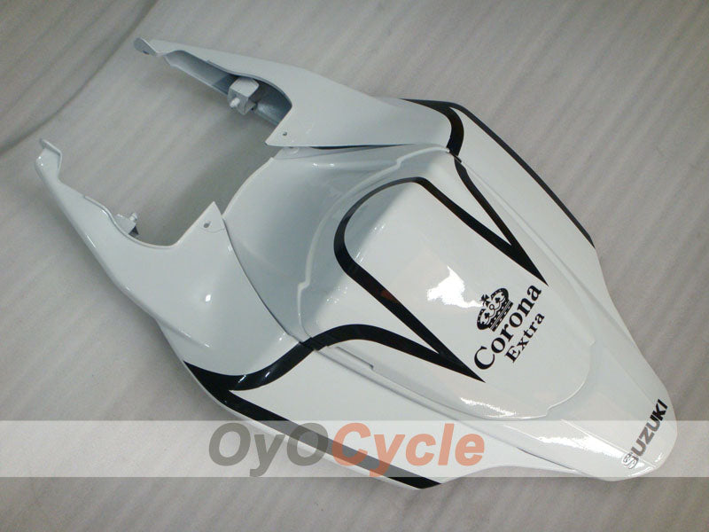 Kit de carénage à injection pour GSX R1000 07-08 - Blanc, Noir - Corona, MOTUL #OYO87902083
