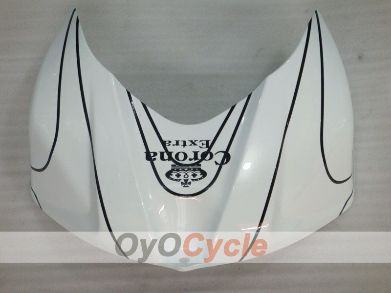 Kit de carénage à injection pour GSX R1000 07-08 - Blanc, Noir - Corona, MOTUL #OYO87902083