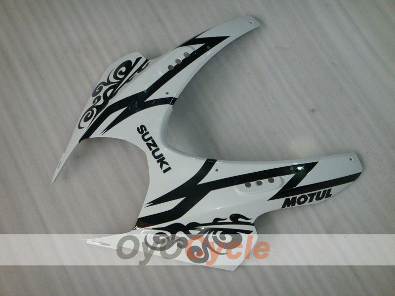 Kit de carénage à injection pour GSX R1000 07-08 - Blanc, Noir - Corona, MOTUL #OYO87902083