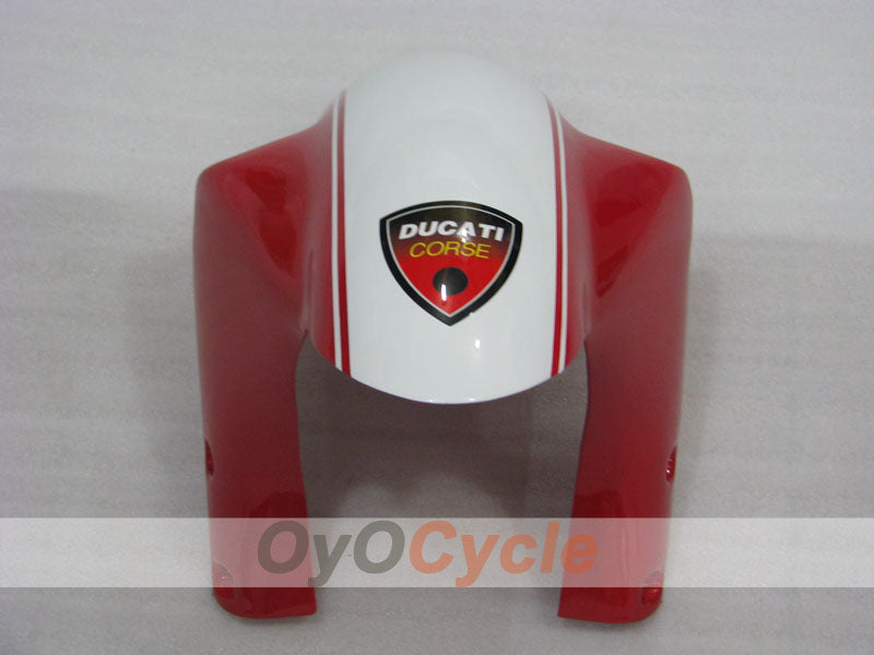 Kit de carénage à injection pour Ducati 748 94-02 - Rouge, Blanc - Xerox #OYO87902090