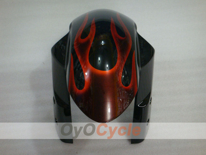 Kit de carénage à injection pour GSX R1000 07-08 - Rouge, Noir - Flame #OYO87902094