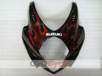 Kit de carénage à injection pour GSX R1000 07-08 - Rouge, Noir - Flame #OYO87902098