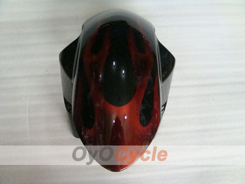Kit de carénage à injection pour GSX R1000 07-08 - Rouge, Noir - Flame #OYO87902098