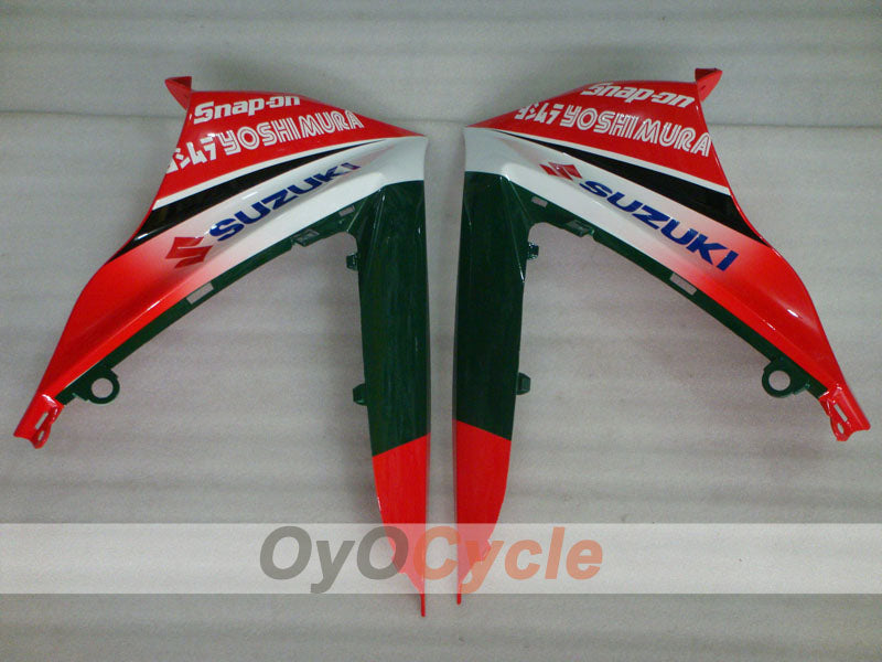 Kit de carénage à injection pour GSX R1000 07-08 - Rouge, Noir - JOMO #OYO87902102