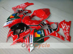 Kit de carénage à injection pour GSX R1000 07-08 - Rouge, Noir - JOMO #OYO87902102