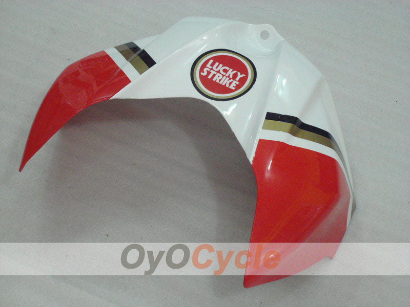 Kit de carénage injecté pour GSX R1000 07-08 - Rouge, blanc - Lucky Strike, MOTUL #OYO87902107