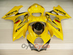 Kit de carénage à injection pour GSX R1000 07-08 - Jaune, Noir - Style usine #OYO87902120