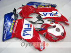 Kit de carénage à injection pour Ducati 999 03-04 - Rouge, Bleu - FILA #OYO87902355