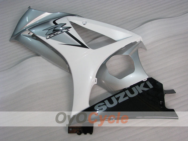 Kit de carénage à injection pour GSX R1000 07-08 - Blanc, Noir - Style usine #OYO87902138