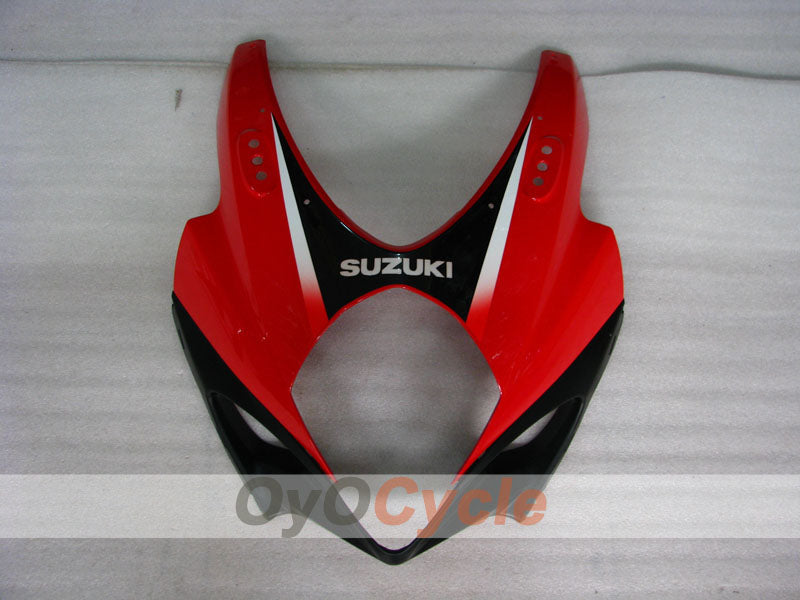 Kit de carénage à injection pour GSX R1000 07-08 - Rouge, Noir - Style usine #OYO87902139
