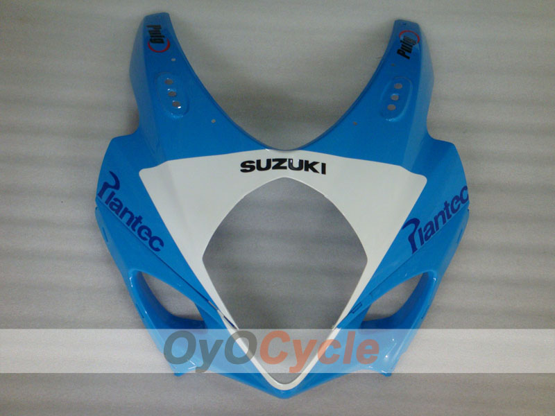 Kit de carénage à injection pour GSX R1000 07-08 - Bleu, Noir - DUNLOP, Rizla+ #OYO87902143