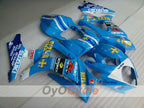 Kit de carénage à injection pour GSX R1000 07-08 - Bleu, Noir - DUNLOP, Rizla+ #OYO87902143