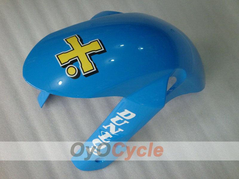 Kit de carénage à injection pour GSX R1000 07-08 - Bleu, Noir - DUNLOP, Rizla+ #OYO87902143