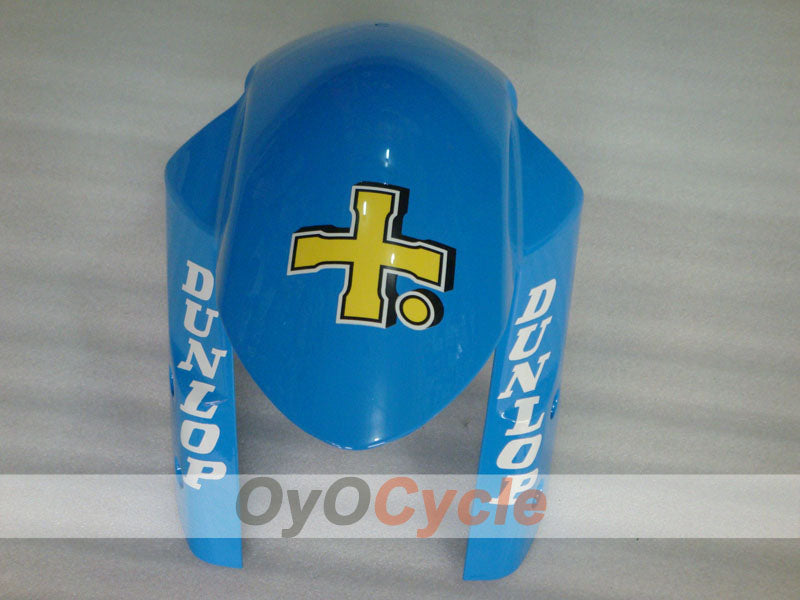 Kit de carénage à injection pour GSX R1000 07-08 - Bleu, Noir - DUNLOP, Rizla+ #OYO87902143