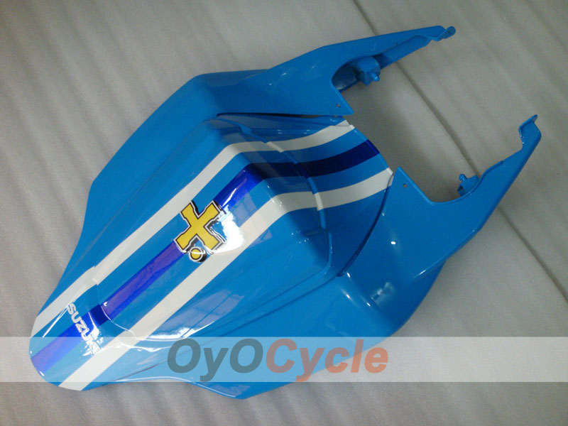 Kit de carénage à injection pour GSX R1000 07-08 - Bleu, Noir - DUNLOP, Rizla+ #OYO87902143