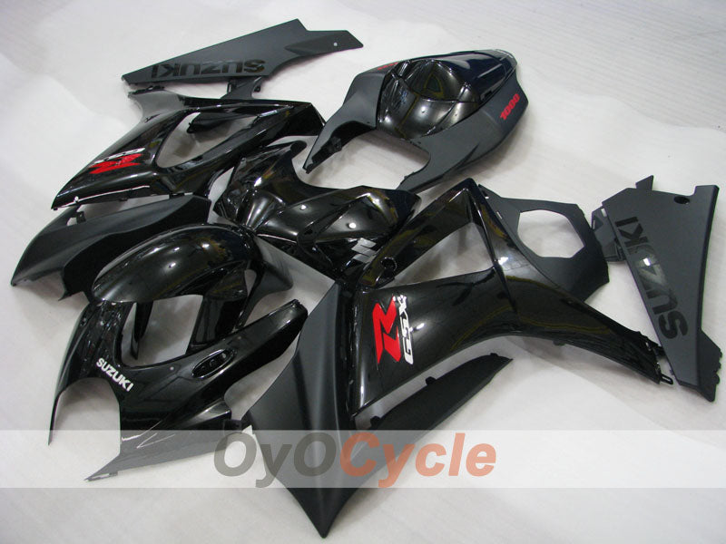 Kit de carénage à injection pour GSX R1000 07-08 - Noir, Mat - Style usine #OYO87902144