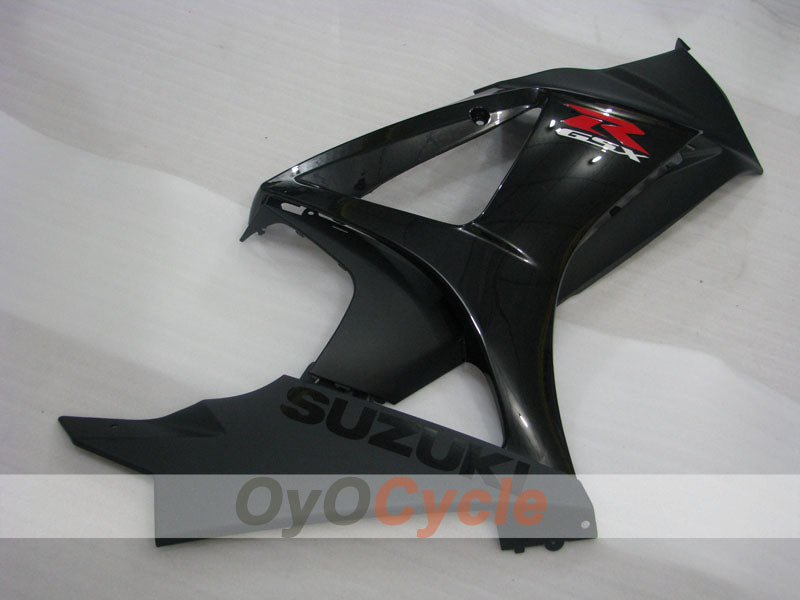 Kit de carénage à injection pour GSX R1000 07-08 - Noir, Mat - Style usine #OYO87902144