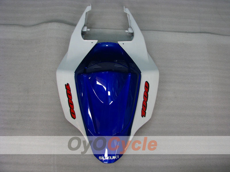 Kit de carénage à injection pour GSX R1000 07-08 - Bleu, Blanc - Style usine #OYO87902146