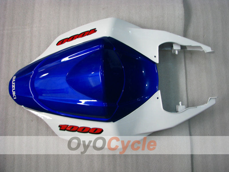 Kit de carénage à injection pour GSX R1000 07-08 - Bleu, Blanc - Style usine #OYO87902146