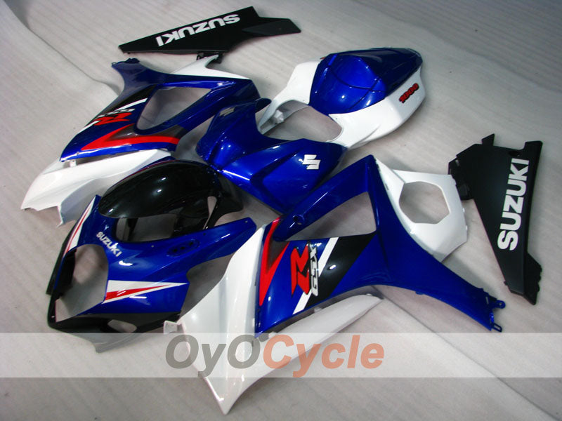 Kit de carénage à injection pour GSX R1000 07-08 - Bleu, Blanc - Style usine #OYO87902146 Image secondaire du produit