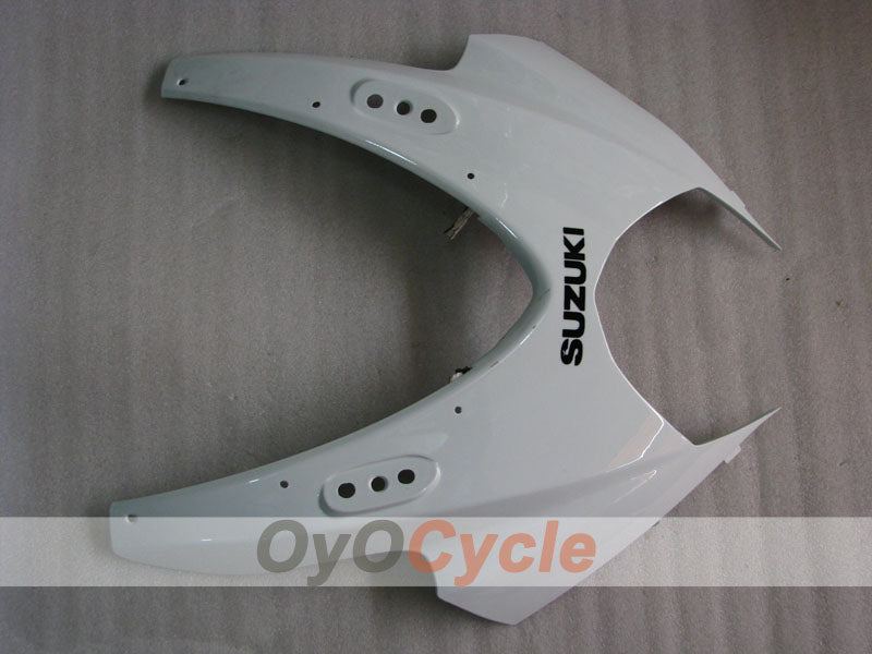 Kit de carénage injecté pour GSX R1000 07-08 - Blanc, argenté - Style d'origine #OYO87902147