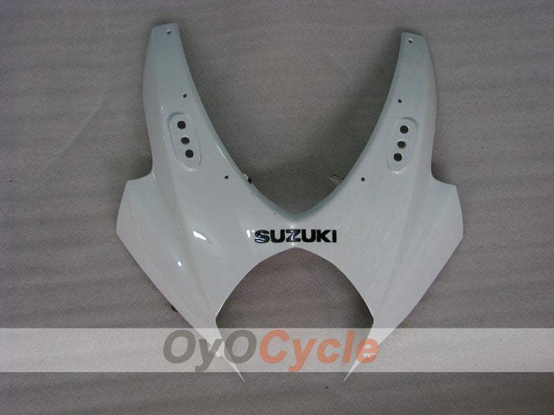 Kit de carénage injecté pour GSX R1000 07-08 - Blanc, argenté - Style d'origine #OYO87902147