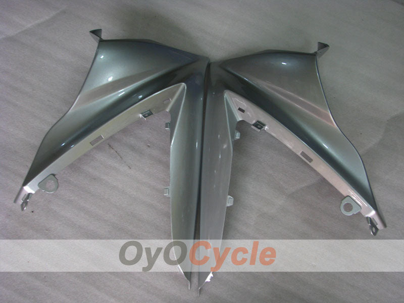 Kit de carénage injecté pour GSX R1000 07-08 - Blanc, argenté - Style d'origine #OYO87902147